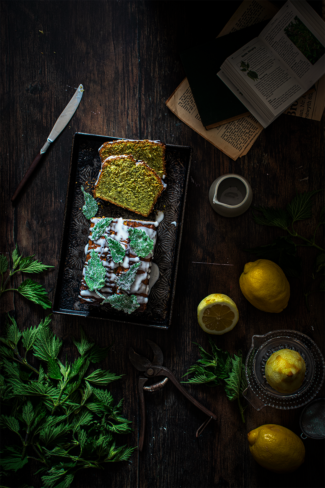 Lemon & Nettle Cake