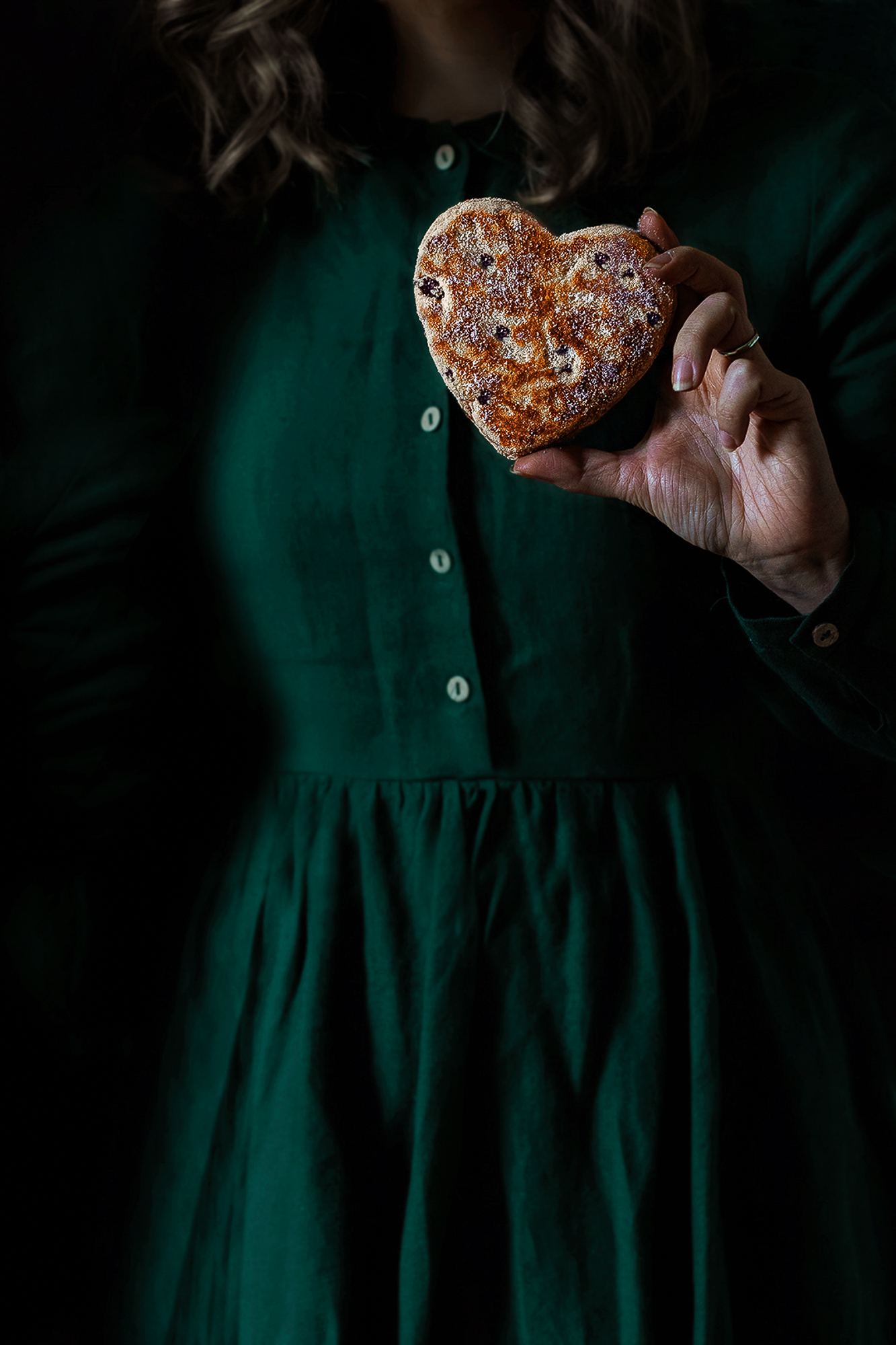 Heart shaped Welsh Cakes